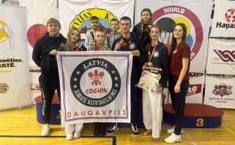 KLUBA SOCHIN SPORTISTI IEGŪST GODALGOTĀS VIETAS 1.WKF KARATĒ LĪGĀ