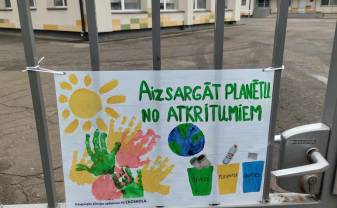 Ķīmijas apkaimes bērnudārzi aktīvi darbojas Ekoskolas vēstnieka statusā