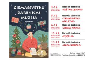 Ziemassvētku radošās darbnīcas Daugavpils muzejā