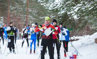 Jaunās Forštates mežā aizvadīts Latvijas ziemas orientēšanās čempionāts