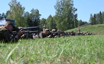 Daugavpilī un Augšdaugavas novadā notiek zemessargu militārās pamatapmācības kurss