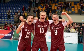 DAUGAVPILS SPORTA SKOLAS VOLEJBOLISTI KVALIFICĒJAS EIROPAS ČEMPIONĀTAM LATVIJAS IZLASES U20 SASTĀVĀ