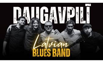 LATVIAN BLUES BAND aicina uz vērienīgāko blūza vakaru Daugavpilī