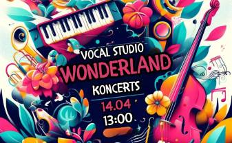 Vokālā studija '' Wonderland'' aicina uz koncertu