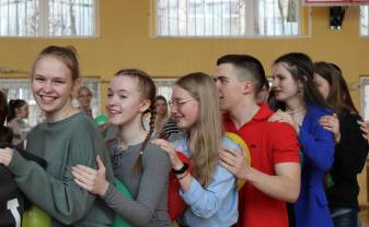 Pozitīvo emociju kokteilis Daugavpils Valstspilsētas vidusskolā