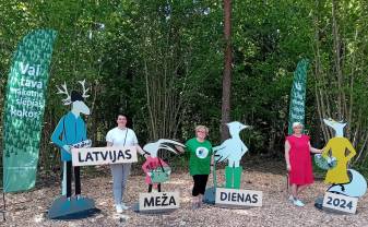 Daugavpils Ķīmijas apkaimes PII izglīto “Latvijas meža dienu 2024” apmeklētājus