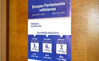 INFORMĀCIJA PAR IECIRKŅU DARBA LAIKIEM EIROPAS PARLAMENTA VĒLĒŠANĀS INFORMĀCIJA PAR IECIRKŅU DARBA LAIKIEM EIROPAS PARLAMENTA VĒLĒŠANĀS