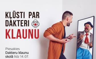 Vai vēlies palīdzēt slimnīcās esošajiem bērniem pārdzīvot stresu? Kļūsti par dakteri klaunu