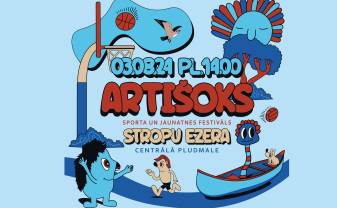 Baudi mūziku un sportu festivālā “Artišoks” 3. augustā Baudi mūziku un sportu festivālā “Artišoks” 3. augustā