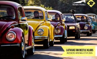 Latvijas VW Beetle kluba “Vaboles” lido uz Daugavpili!