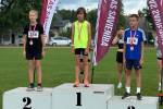 Daugavpils vieglatlētiem godalgas un rekordi Latvijas čempionātā U-14 grupā 1