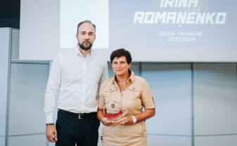 Irina Romaņenko jau ceturto reizi kļūst par Irina Romaņenko jau ceturto reizi kļūst par