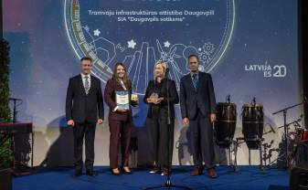 SIA “Daugavpils satiksme” ieguva pirmo vietu konkursā ''Reģionu zvaigznes 2024''