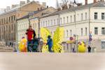 Daugavpils ietērpusies pavasarīgā Lieldienu rotā 10