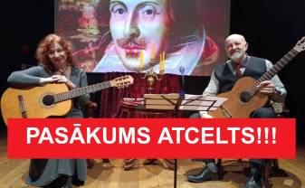 ATCELTS: Literāri muzikāls vakars “Viljama Šekspīra soneti”