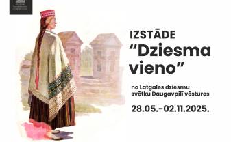 Ar “Dziesma vieno” muzejā ieskandina Daugavpils 750 gadu jubileju