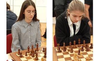 Sofjas Vasiļjevas un Milanas Gaiļevskas pārliecinošais sniegums Latvijas čempionātā šahā