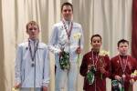 Daugavpils paukotāji Latvijas čempionātā U-13 un U-15 - grupās izcīna 13 no 16 medaļām 2