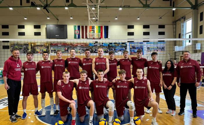 Eiropas čempionāta kvalifikācijas turnīrs vīriešu U-22 volejbolā pulcēs spēcīgās izlases Daugavpilī