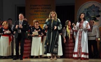Daugavpilī izskanēja pirmais Starptautiskais ukraiņu dziesmu festivāls “Mana ziedošā Ukraina”