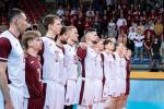 Latvijas volejbola izlase noslēdz mājas spēļu posmu Daugavpilī un turpina cīņu Eiropas Zelta līgā 1
