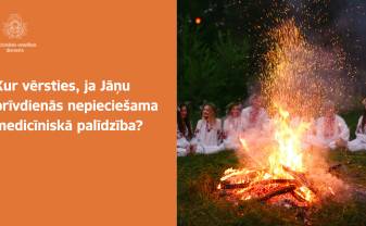 Nacionālais veselības dienests informē par medicīniskās palīdzības saņemšanas iespējām Jāņu brīvdienās