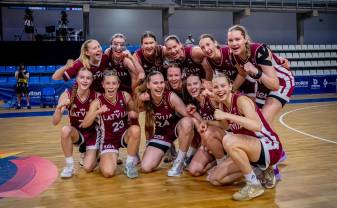 Latvijas U18 basketbolistes Eiropas čempionātu noslēdz 10. vietā, spoži izceļoties daugavpilietēm