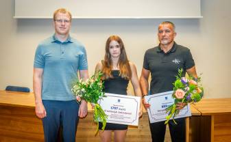 Daugavpils sportiste Anastasija Jakovļeva saņem pašvaldības naudas balvu par Eiropas vicečempiones titulu