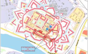 Festivāla “Dinaburga 1812. Miers” laikā ierobežos satiksmi Daugavpils cietoksnī