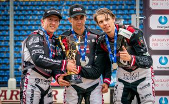 Latvijas spīdvejisti izcīna sudrabu Eiropas čempionātā pāriem