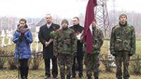 Lāčplēša dienā notika piemiņas brīdis Latvijas armijas karavīru kapos