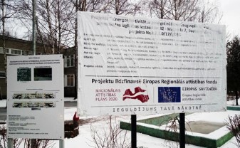 Daugavpils 32.pirmsskolas izglītības iestādē sākas būvdarbi.