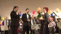 Даугавпилсский оркестр аккордеонистов отметил 55-летие (ВИДЕО)