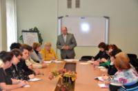 Vitalijs Azarevičs met with leaders of the school union organizations