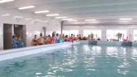 Дошкольники отметили День воды в бассейне 16 средней школы (ВИДЕО)
