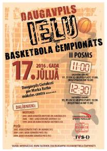 Nedēļas nogalē pirmais pludmales volejbola čempionāta posms un ielu basketbols