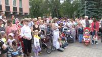 Юные даугавпилчане отметили свой первый праздник детства (ВИДЕО)