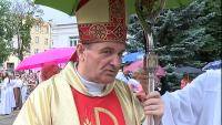 Епископ Янис Булис отслужил Святую Мессу в  Даугавпилсе (ВИДЕО)