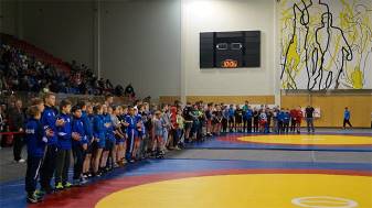 4. novembrī Daugavpils Olimpiskajā centrā norisinājās Latvijas meistasacīkstes jauniešiem cīņas sporta veidos 4. novembrī Daugavpils Olimpiskajā centrā norisinājās Latvijas meistasacīkstes jauniešiem cīņas sporta veidos