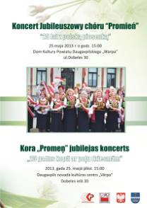 Kora ''Promeņ'' jubilejas koncerts