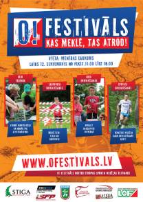 Daugavpilī 12.septembrī notiks ceturtais orientēšanās festivāls