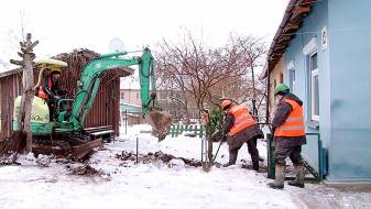 ДПЖКХ участвует в городской программе подключения к водопроводу и канализации (ВИДЕО)