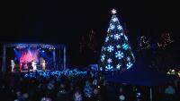 В Даугавпилсе начались рождественские и новогодние праздники (ВИДЕО)