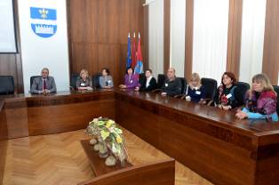 Daugavpils pilsētas domes vadība uzņem Erasmus + projekta viesus