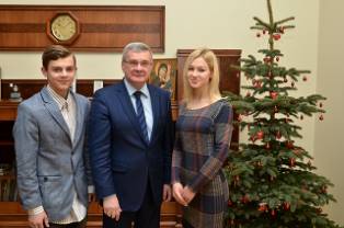 Мэр города Янис Лачплесис поблагодарил авторов ролика «Дорога к Елке»