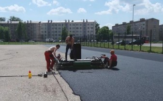 Футбольная инфраструктура города улучшается (ВИДЕО)