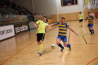BFC „Daugavpils” telpu futbolistiem zaudējums BFC „Daugavpils” telpu futbolistiem zaudējums