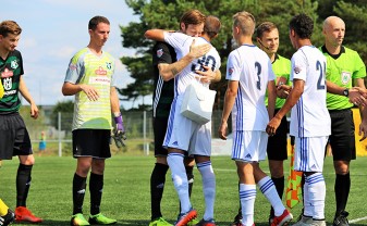 BFC Daugavpils sarūgtina LFF prezidentu atvadu spēlē