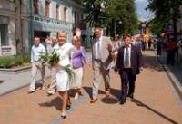 Daugavpils svētkus atklāja ar jauniešu gājienu