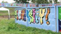 В Даугавпилсе открылась первая галерея Граффити (ВИДЕО)